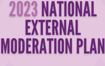 2023 National External Moderation Plan