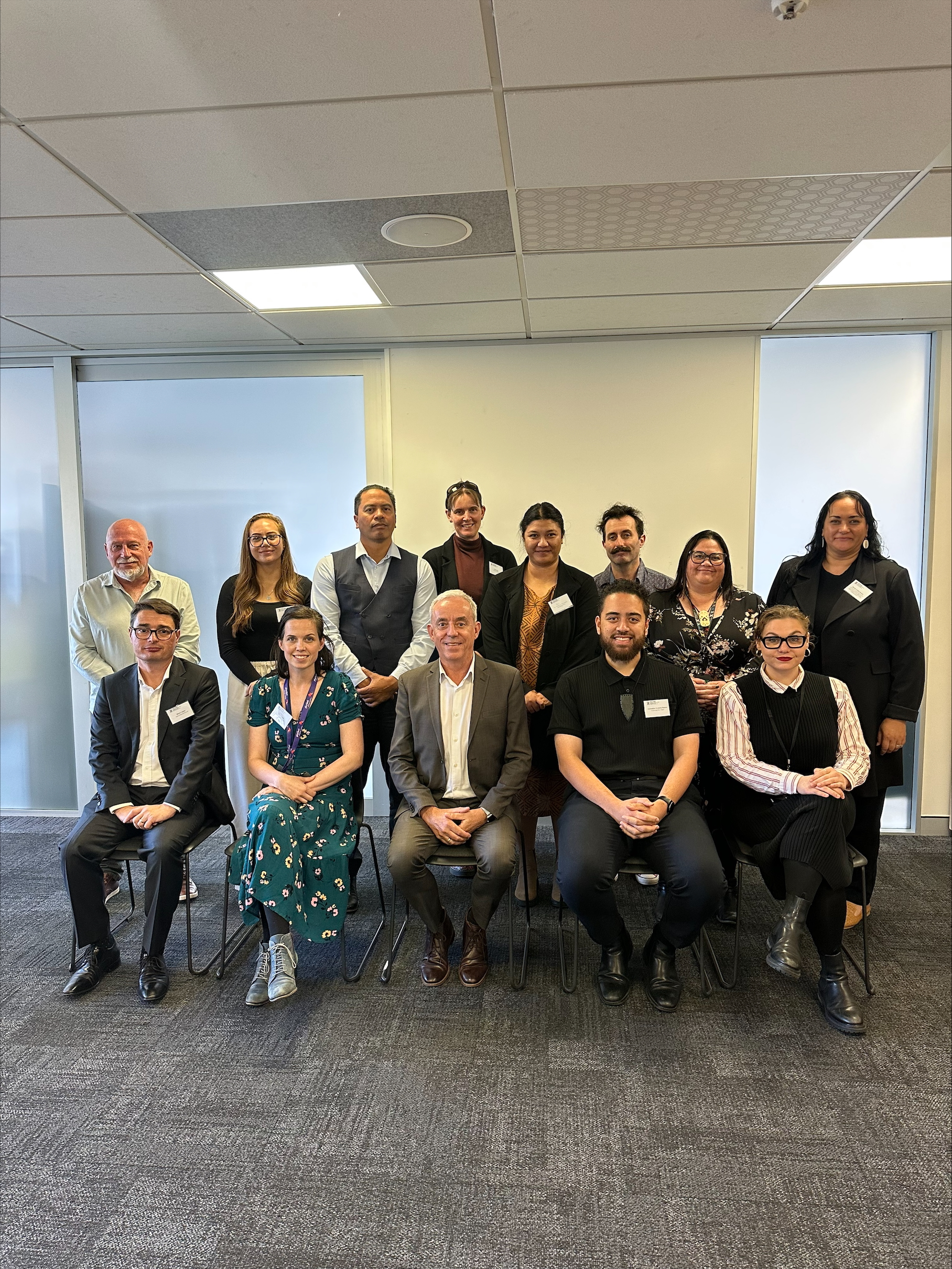 Group photo of members of the meeting