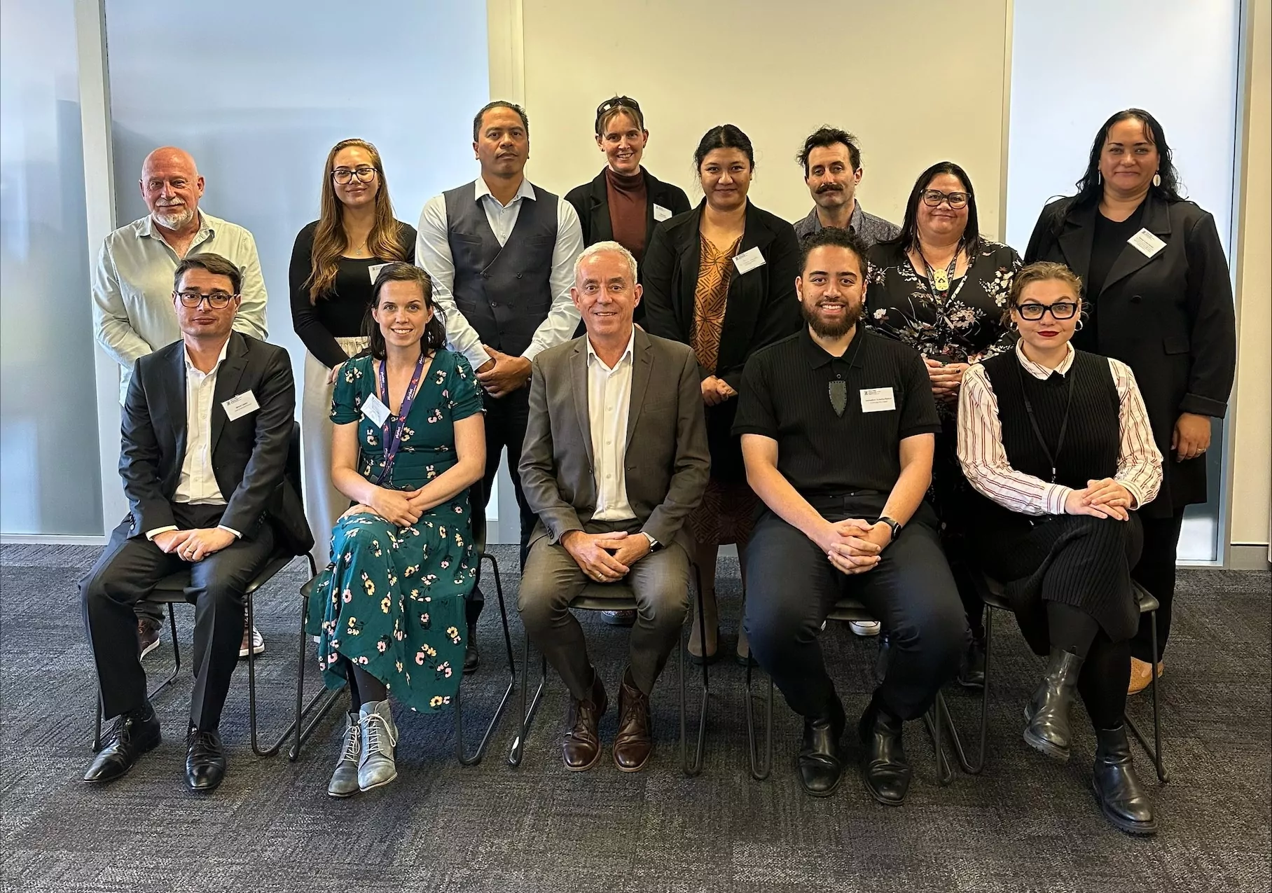 A group photo of those who attended the NIAG